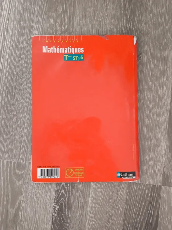 Lot livres scolaires ST2S - photo numéro 5