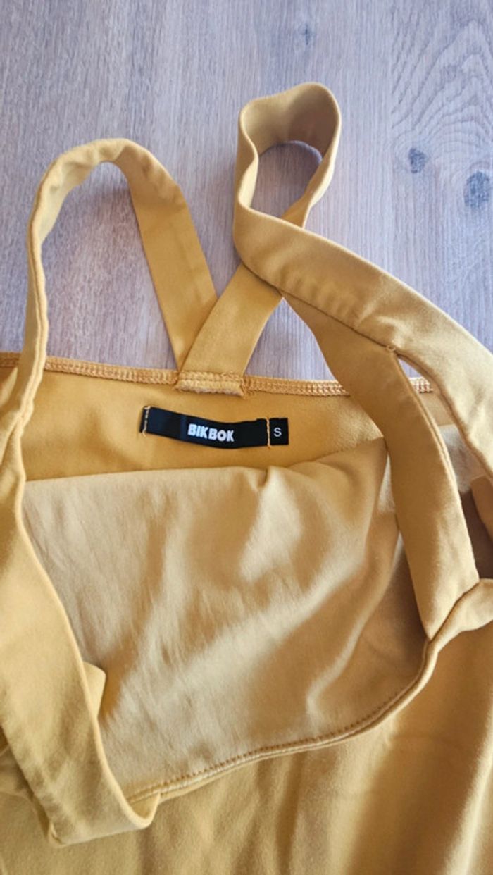 Body jaune ocre, taille 36, Bikbok - photo numéro 3