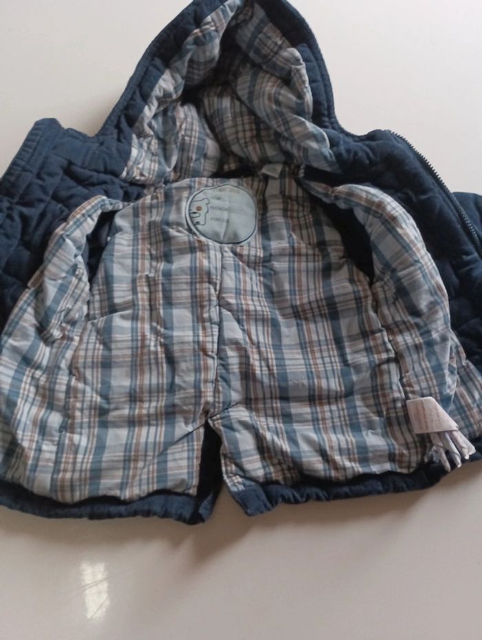 Blouson épais bébé garçon Obaibi taille 3 mois - photo numéro 6