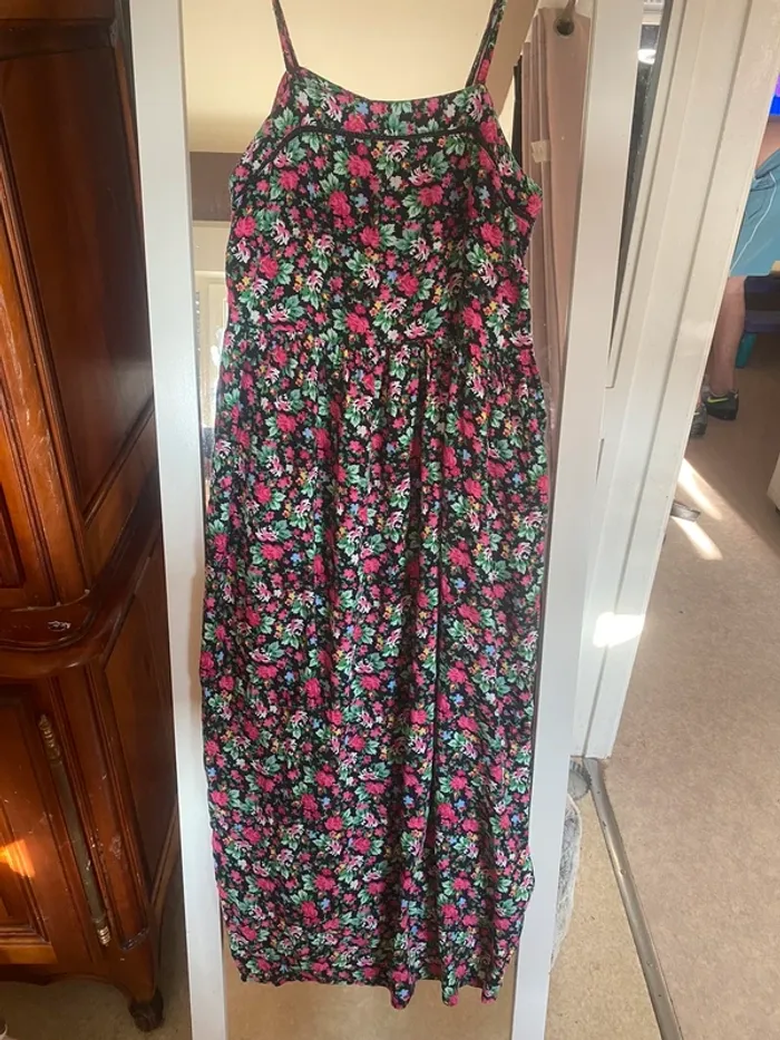 Robe longues fleurie