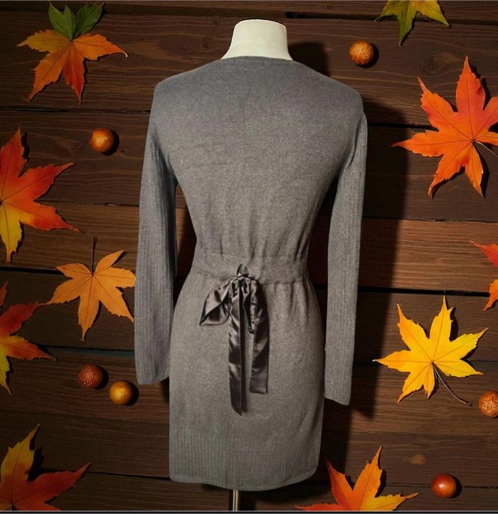 Long Gillet cardigan marron river woods - photo numéro 2