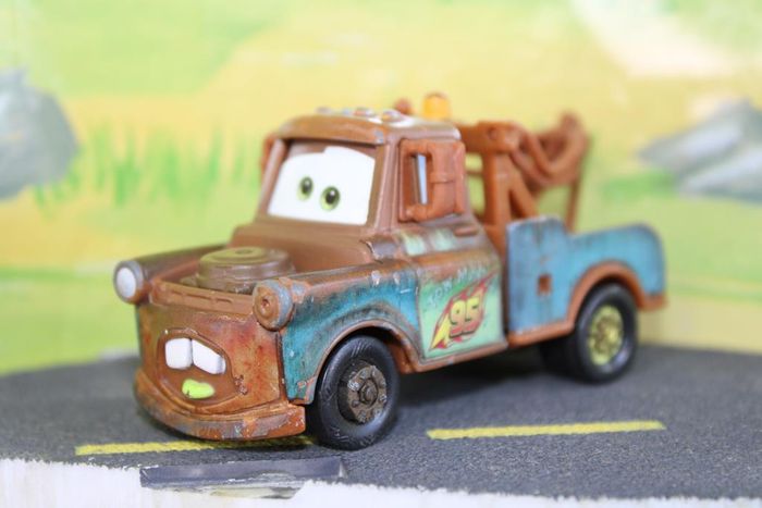 Disney Pixar Cars Martin avec N° de course de Flash