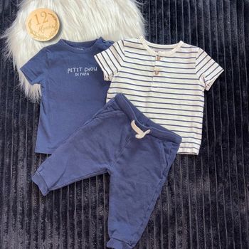 Ensemble 2 t shirt + pantalon