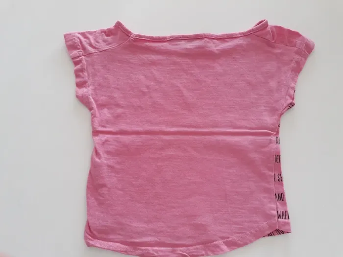 T-shirt rose - photo numéro 4