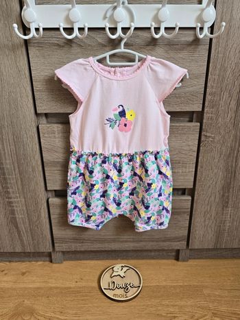 Vêtement Bébé Fille - Barboteuse - Sergent Major - 12 mois 74 cm