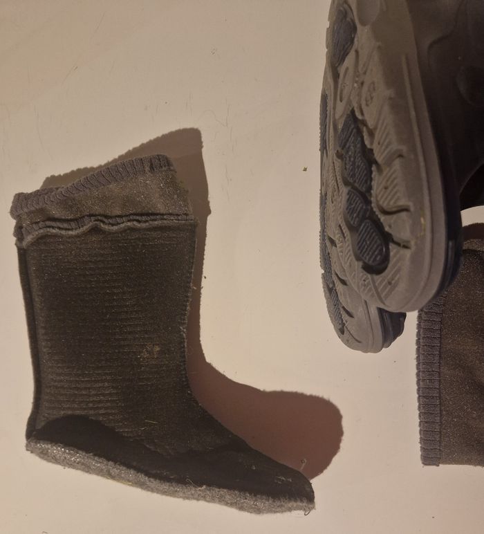 Bottes de pluie fourrés pour enfants