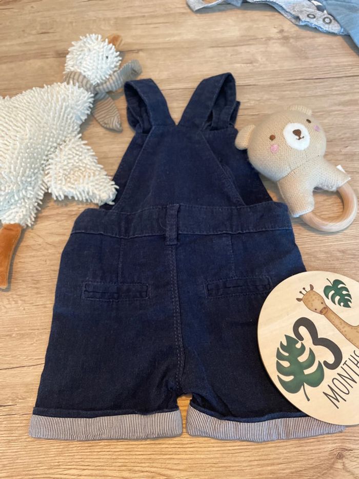 Salopette bleu marine garçon 3 mois Pat et ripaton - photo numéro 3