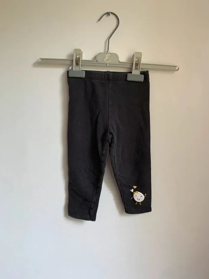 Legging gris foncé Baby Club – 2 ans - photo numéro 2
