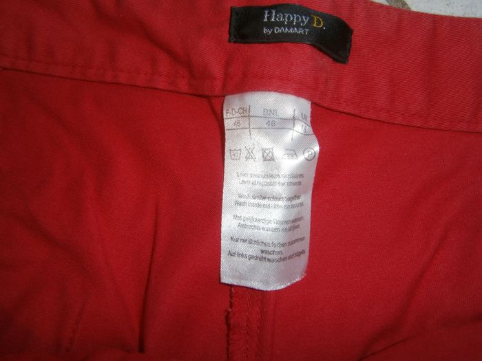 Pantalon rouge DAMART Taille 46 - photo numéro 3