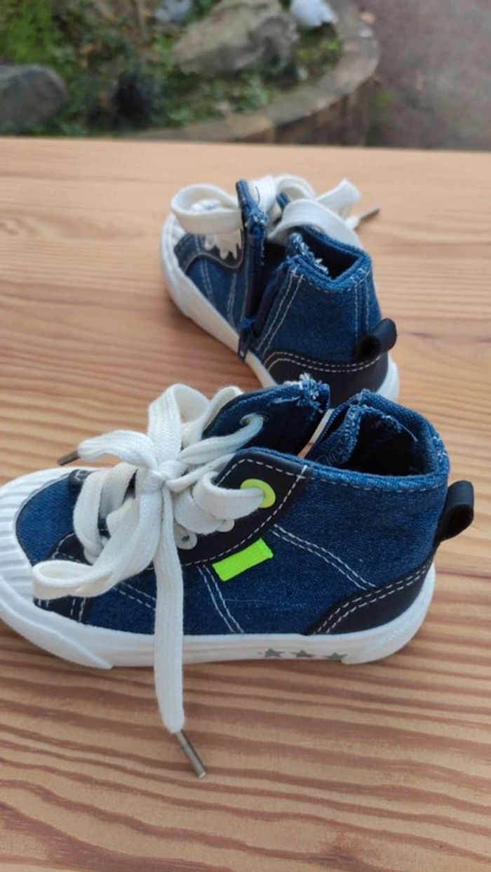 Basket jeans montante 22 - photo numéro 5