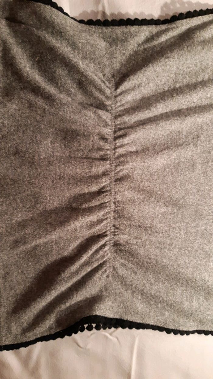 T-shirt gris Gémo pour fille en taille 12 ans. - photo numéro 10