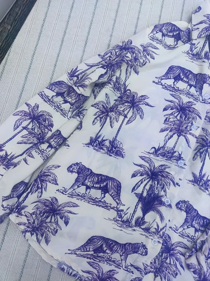Chemise toile de Jouy - photo numéro 2