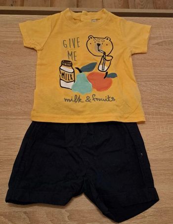 Ensemble été 2 pièces garçon 68