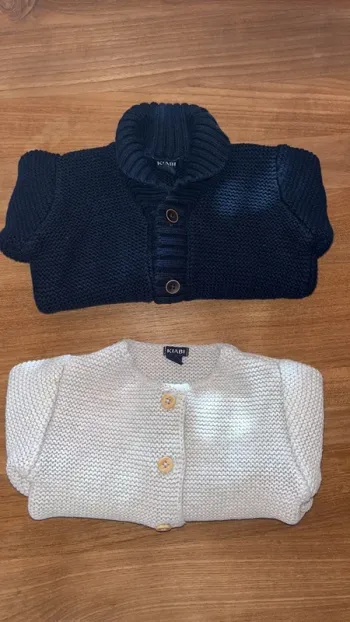Gilets kiabi 12 mois