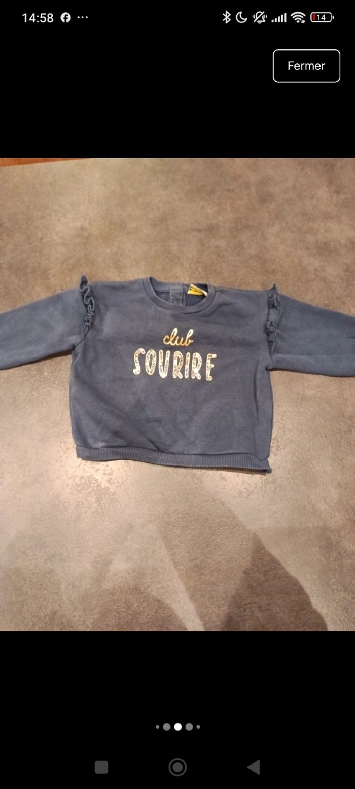 Lot de 5 pulls 12 mois - photo numéro 10