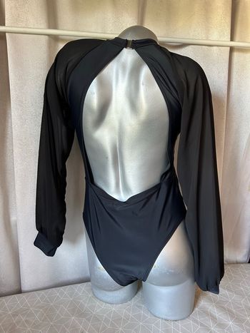Hyper chic Maillot de bain avec manches taille L