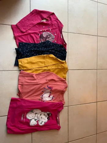 Lot tee-shirt manches longues