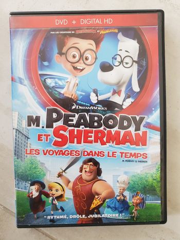 DVD M Peabody et Sherman les voyages dans le temps Dreamworks