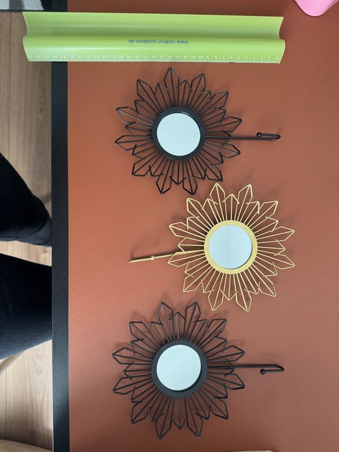 Lot 3 miroirs - photo numéro 2