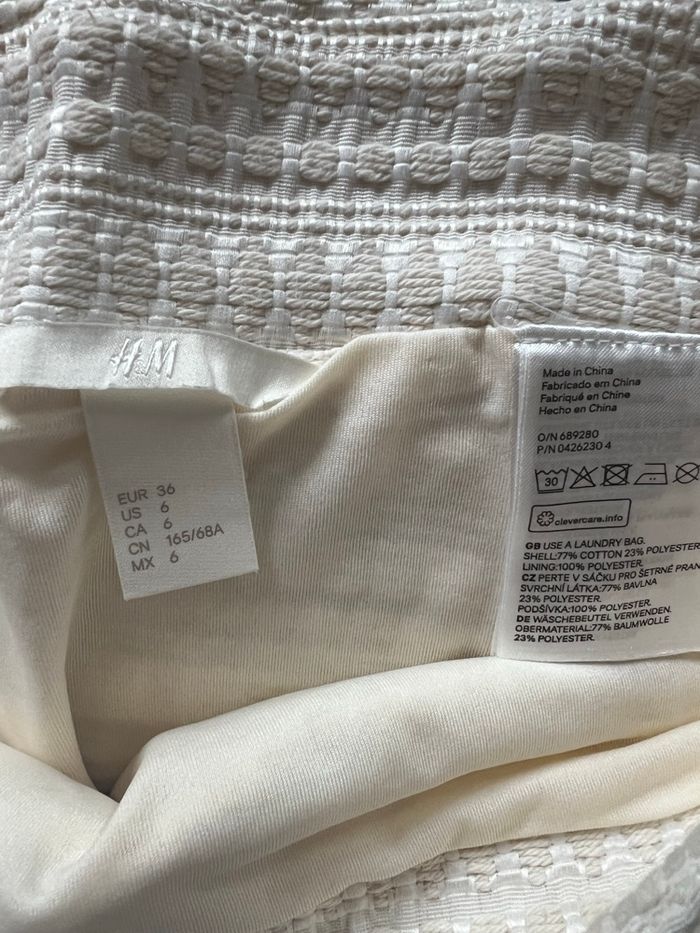 Jupe crème taille 36 H&M - photo numéro 5