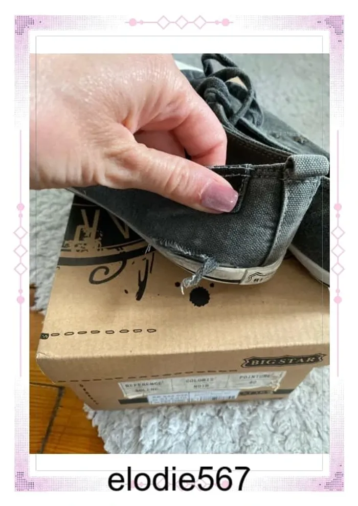 Baskets basses en toile - photo numéro 6