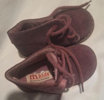 Bottine avec lacets