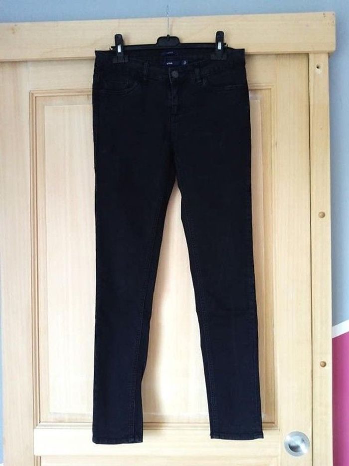 jean skinny noir femme kiabi 38