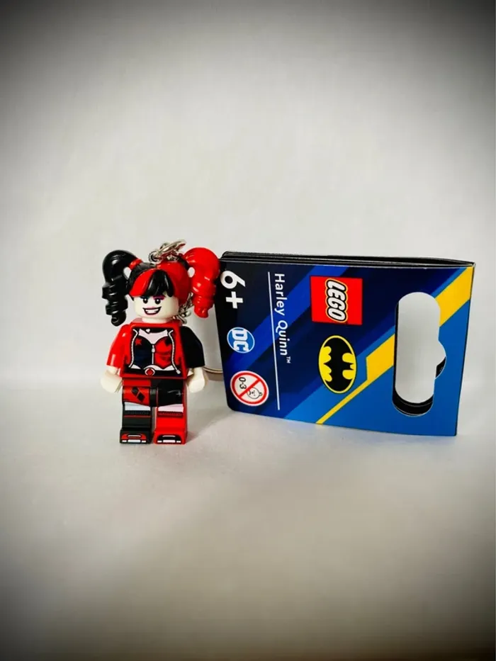 Porte-clés LEGO DC super heroes - Harley Quinn (Réf. 854238) - Très bon état
