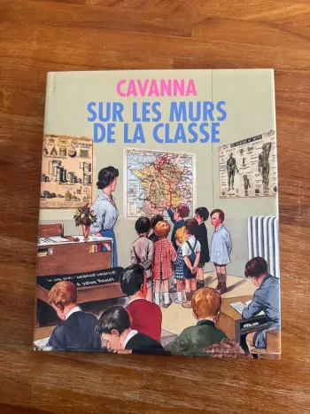 Livre cavanna sur les murs de la classe