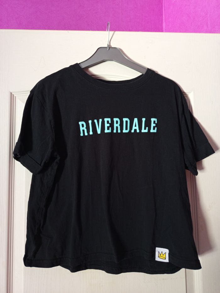 Tee shirt manches courtes noir