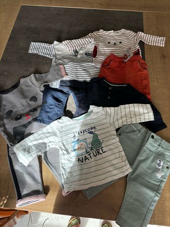 Lot garçon hiver / 6mois