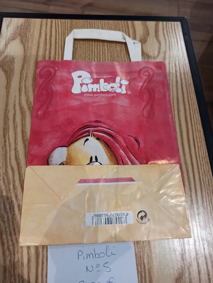 Sachet en papier Diddl A5 avec anses pimboli 5 2,00€ - photo numéro 2