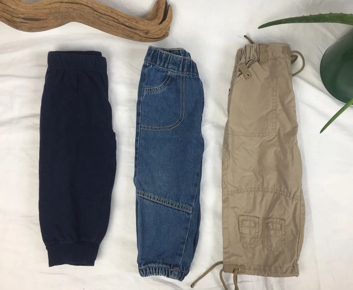 Lot de 3 pantalons 18-24 mois / 2 ans - photo numéro 2