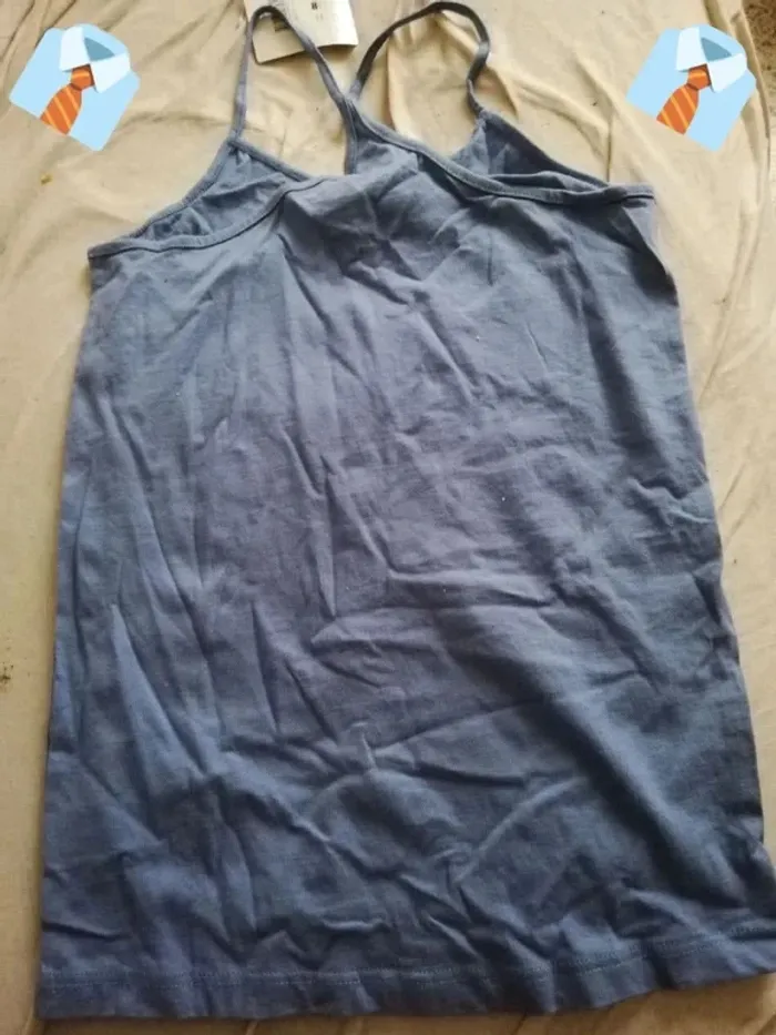 Débardeur Bleu - Taille 11-12 ans (Neuf avec étiquette) - photo numéro 2
