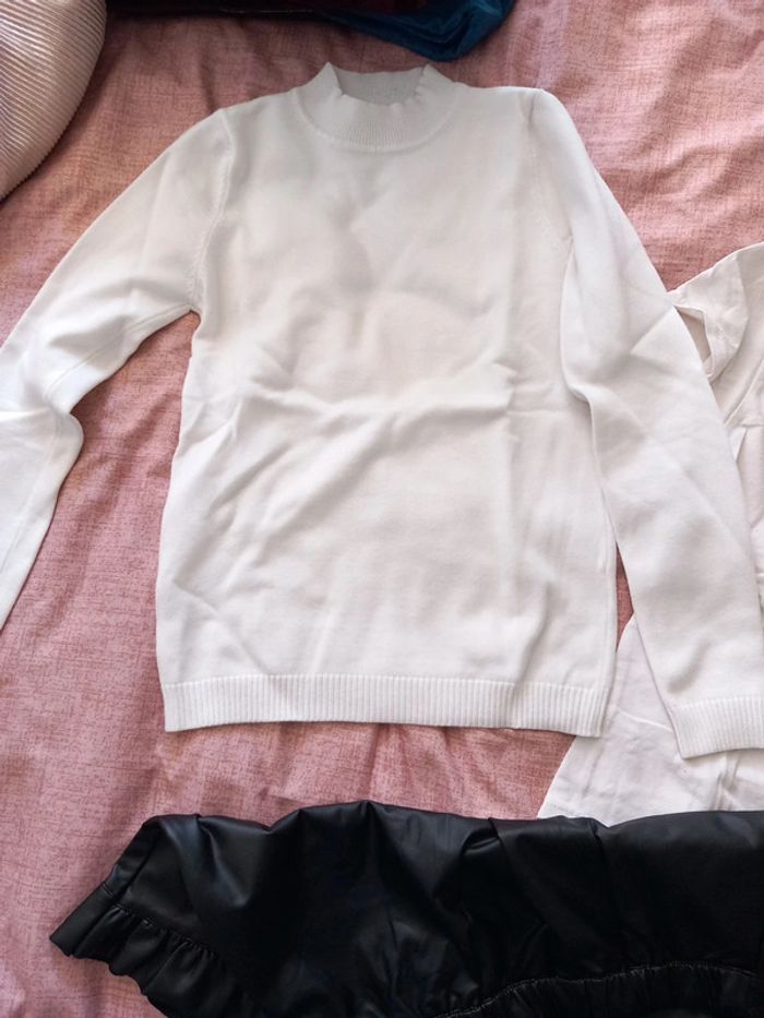 Ensemble jupe avec tee-shirt ou pull 12 ans - photo numéro 3