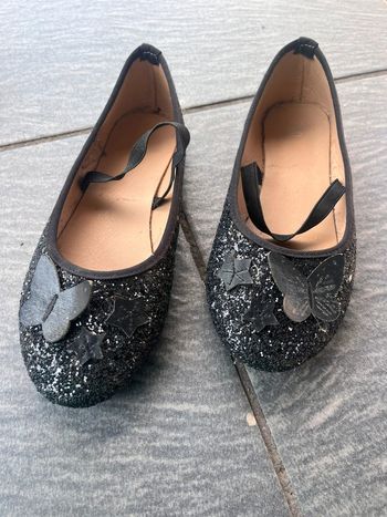 ballerines noires à paillettes