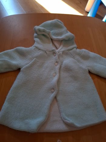 Gilet epais a capuche