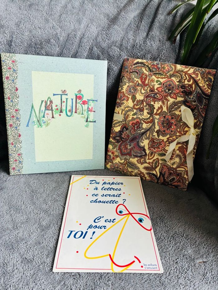 Lot papier enveloppes lettre