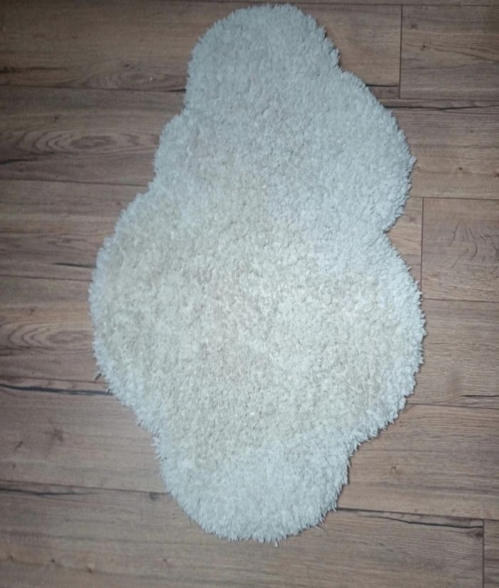 Tapis de chambre maison du monde Nuage blanc - photo numéro 2