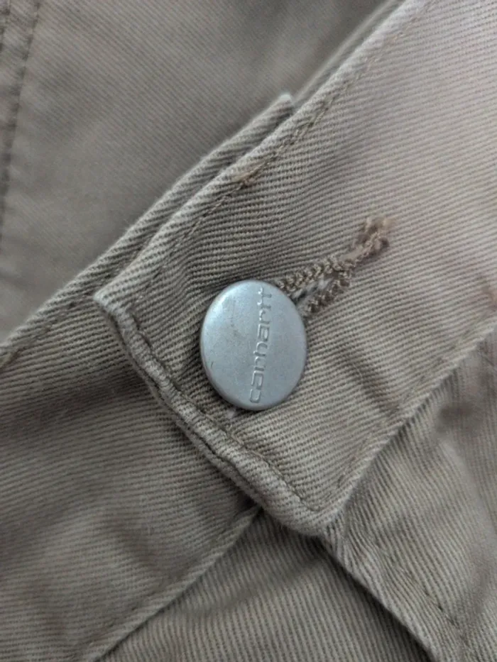 Pantalon Carhartt – Beige – Taille W30 (38 FR) - photo numéro 5