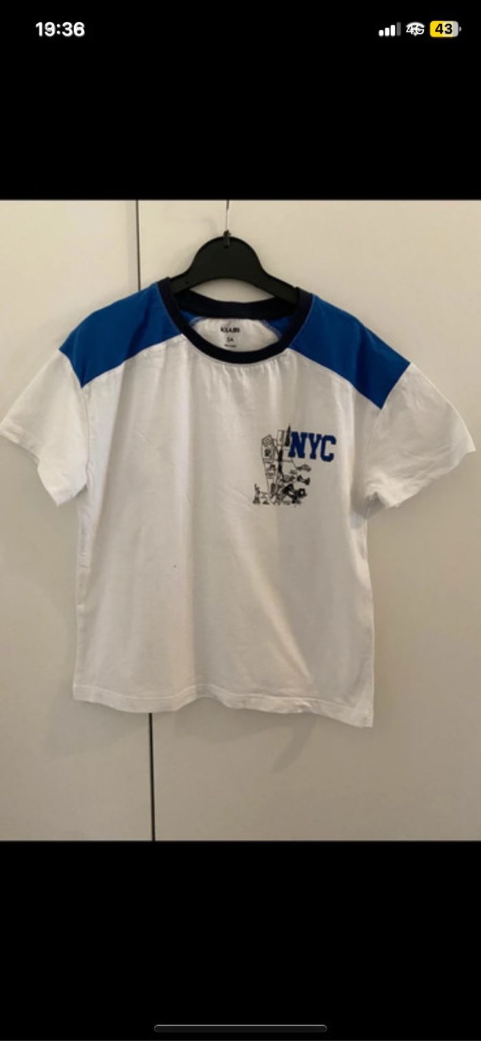 T-shirt kiabi taille 5 ans