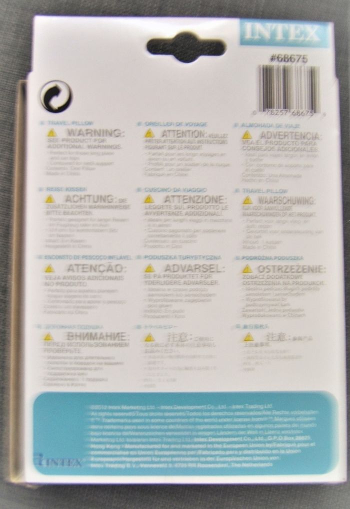 Coussin de voyage "Intex" - photo numéro 2