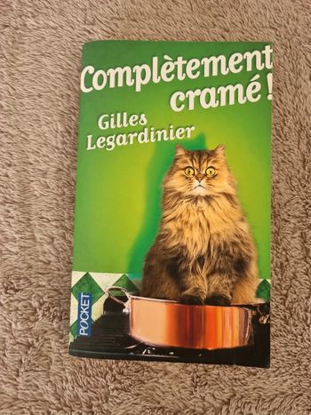 Livre complètement cramé