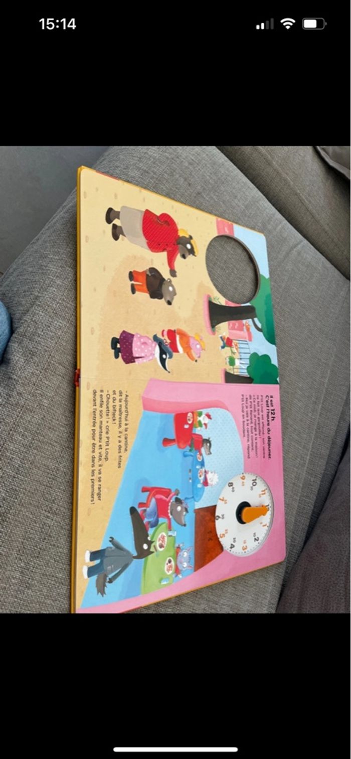 P’tit loup apprends à lire l’heure - photo numéro 6