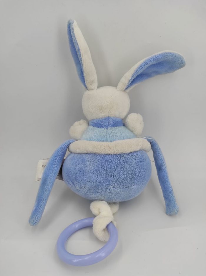 Doudou Musical Lapin bleu Doudou et compagnie - photo numéro 2