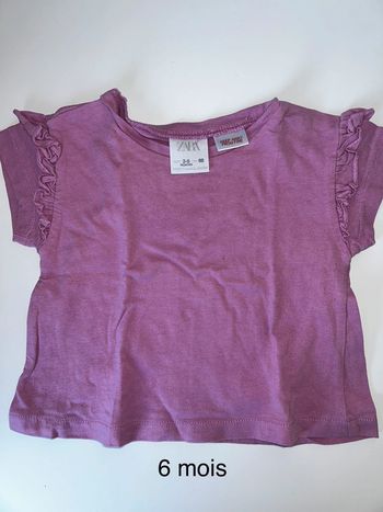 Tee shirt Zara 6 mois