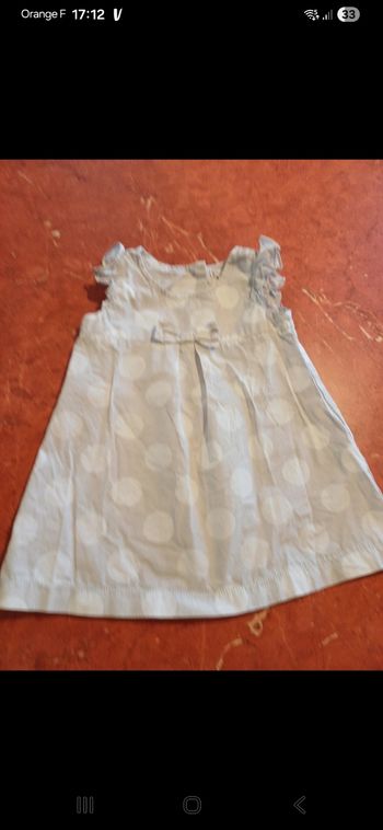 Robe bébé taille 6 mois
