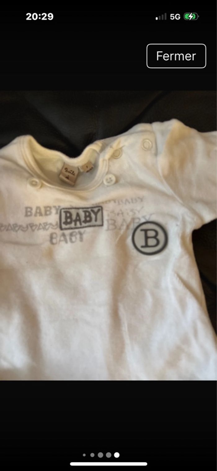 Ensemble bébé  1 mois garçon - photo numéro 4