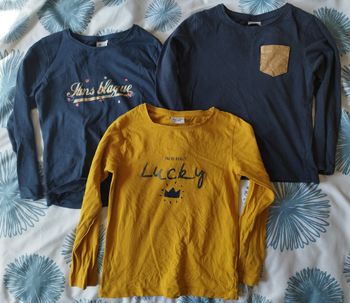 Lot t-shirts ML 6 ans 
