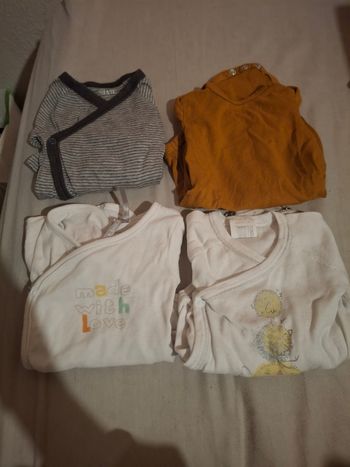 Lot bodies manches longues